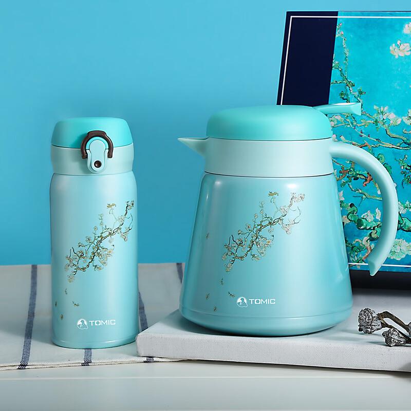Temake Van Gogh Almond Blossom Limited Edition Gift Set (350ml Cup & 800ml Pot)