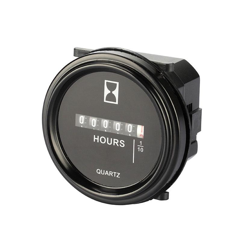 SH-1 Discount Industrial Timer: On-board Mechanical Hour Meter and Stopwatch for Engineering Vehicles