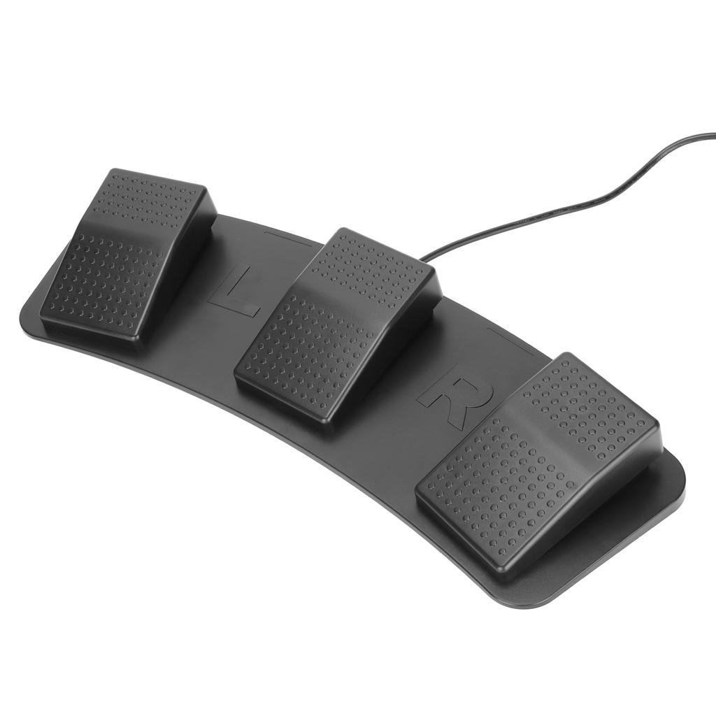 USB Triple Foot Switch Pedal Multifunctional Mechanical Switch Foot Switch Pedal for Playing Game Factory Testing