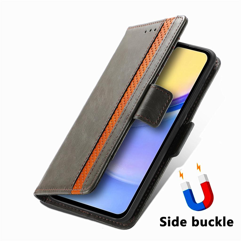 For Samsung Galaxy A15 4G/A15 5G Phone Cases CASENEO PU Leather Cover Stand with RFID Blocking Wallet
