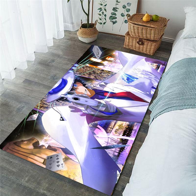 Detective C-Conans Anime Floor Mat Non-Slip Laundry Room Mat Laundry Home Decor Balcony Child Living Room Hallway Bedside Mats