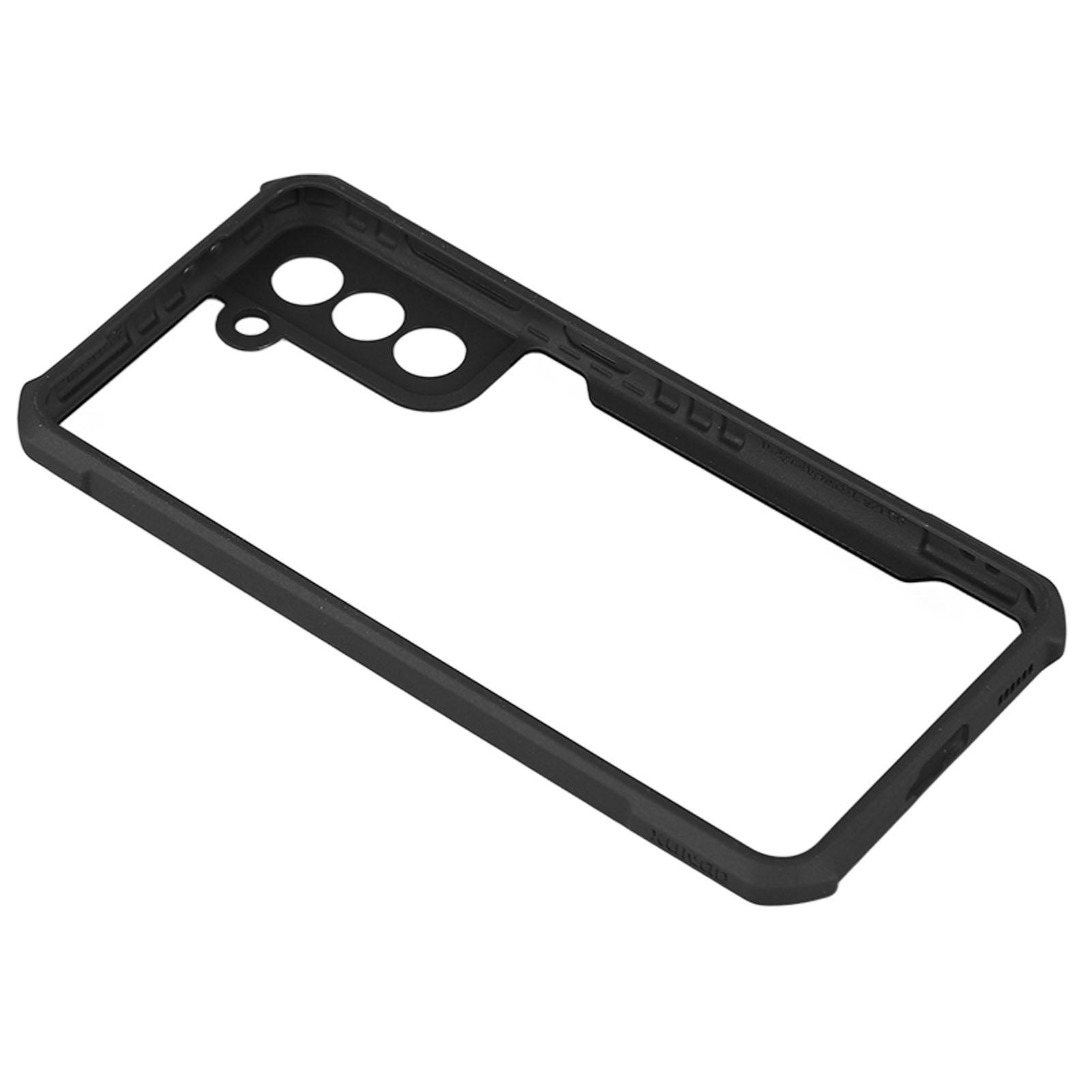 

Чохол для телефону з повним покриттям, протиударний, прозорий, всеохоплюючий чохол для телефону для Samsung S21, чорний