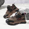 Children's Large Cotton Shoes 2025 Winter New Outdoor Snow Boots Piled and Thickened