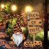 Halloween Garden Decoration Ground Cartoon Pumpkin Gnome Ghost Style Insert Stake
