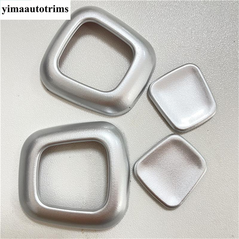 Seat Head Pillow Adjust Button Cover Trim For Mercedes-Benz A Class W177 A200 A220  - 2024 Carbon Fiber / Matte Accessories