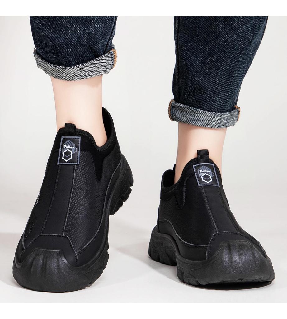 Herren Vielseitige Slipper Freizeitschuhe - Dicke Sohle, Bequem, Einfache Outdoor Papa Schuhe.