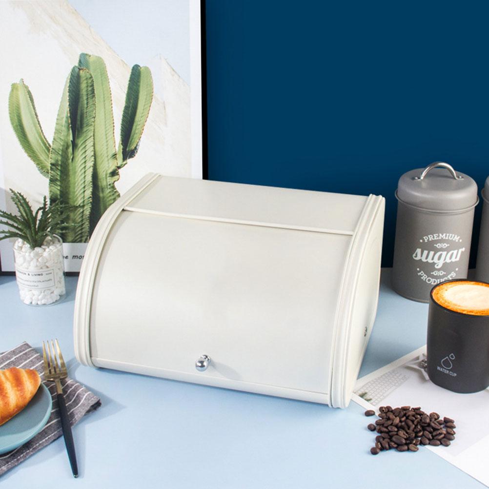 Cutii de pâine pentru blat de bucătărie Suporturi de fermă Depozitare gunoi Blat de fier Multifuncțional Miss