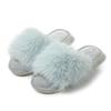 Ins Open Plush Slippers Home Less Plush Slippers Indoor European and American Plush Slippers