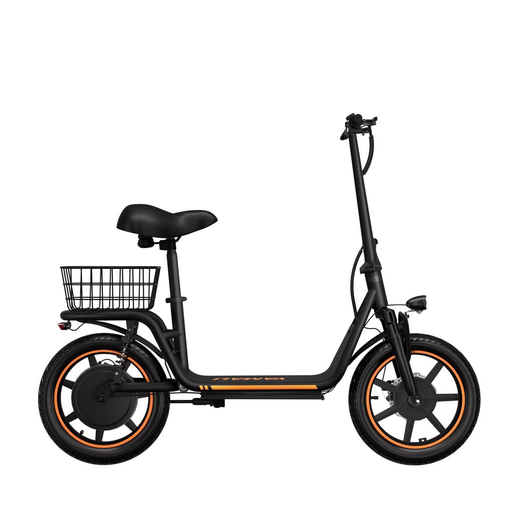 YAMALI X14 City Electric Scooter With Rear Frame 350W Motor 36V16AH Battery 14 Inch Multi Terrain Tires Outdoor Riding E-Scooter For Adult