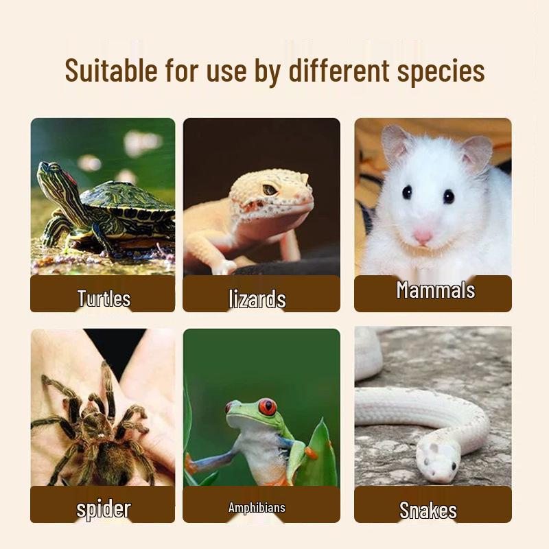 Adjustable Reptile Heating Pad for Frogs, Lizards, Geckos, Turtles & Fish Tanks