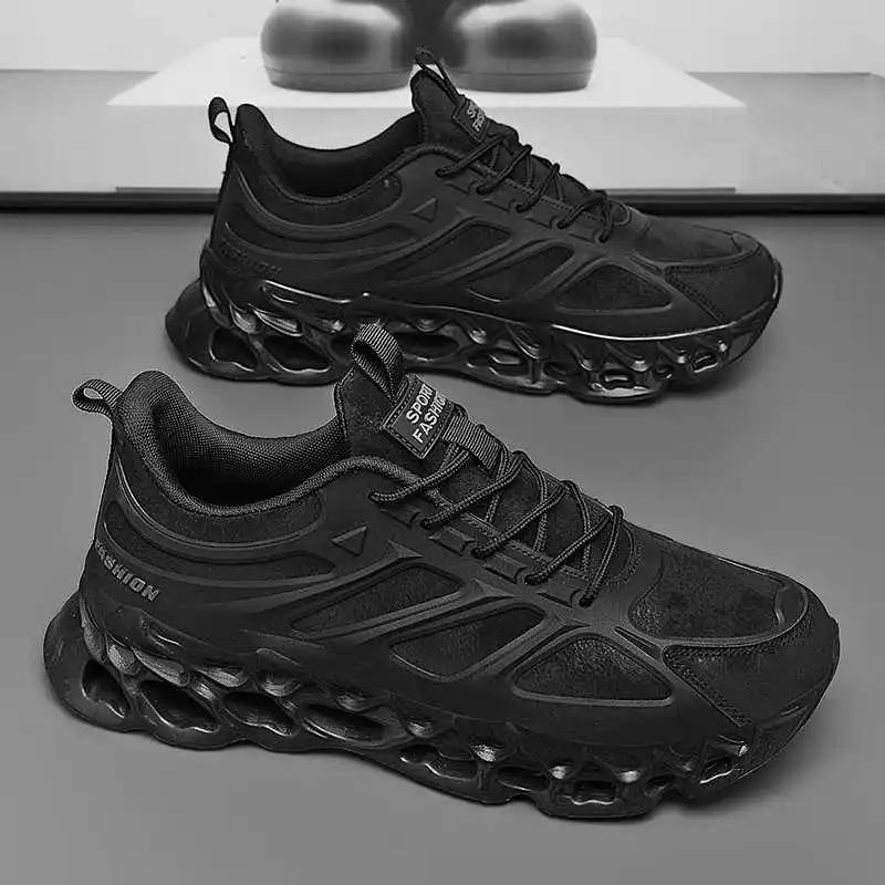 Fashion Thin Heel Perforated Brand Flat Shoes Casual Luxury Boot Comfortable Men's Sneakers Sport 0 Super Deals Sapa Sapatenis