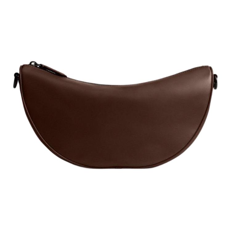 Coach Hall 29 Solid Color Zipper Crossbody Bag Large Unisex Bags Maple-Brown CY754-MPL