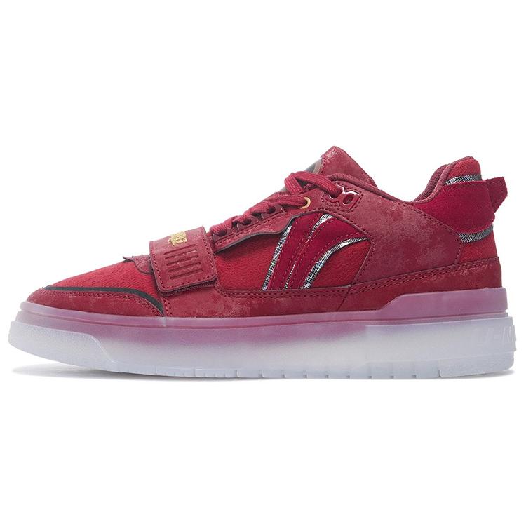 

Li Ning Rookie Abrasion Resistant Low top Vintage Basketball Shoes Men s Bicycle Red ABCS049-10 43