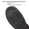 1 Pair Snow Shoes Boots Covers with Reflector Waterproof Windproof Non Slip Rain Boot Covers for Hiking Climbing Black