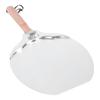 Pizza Peel Stainless Steel with Folding Wooden Handle Pizza Oven Accessories Stainless Steel Pizza