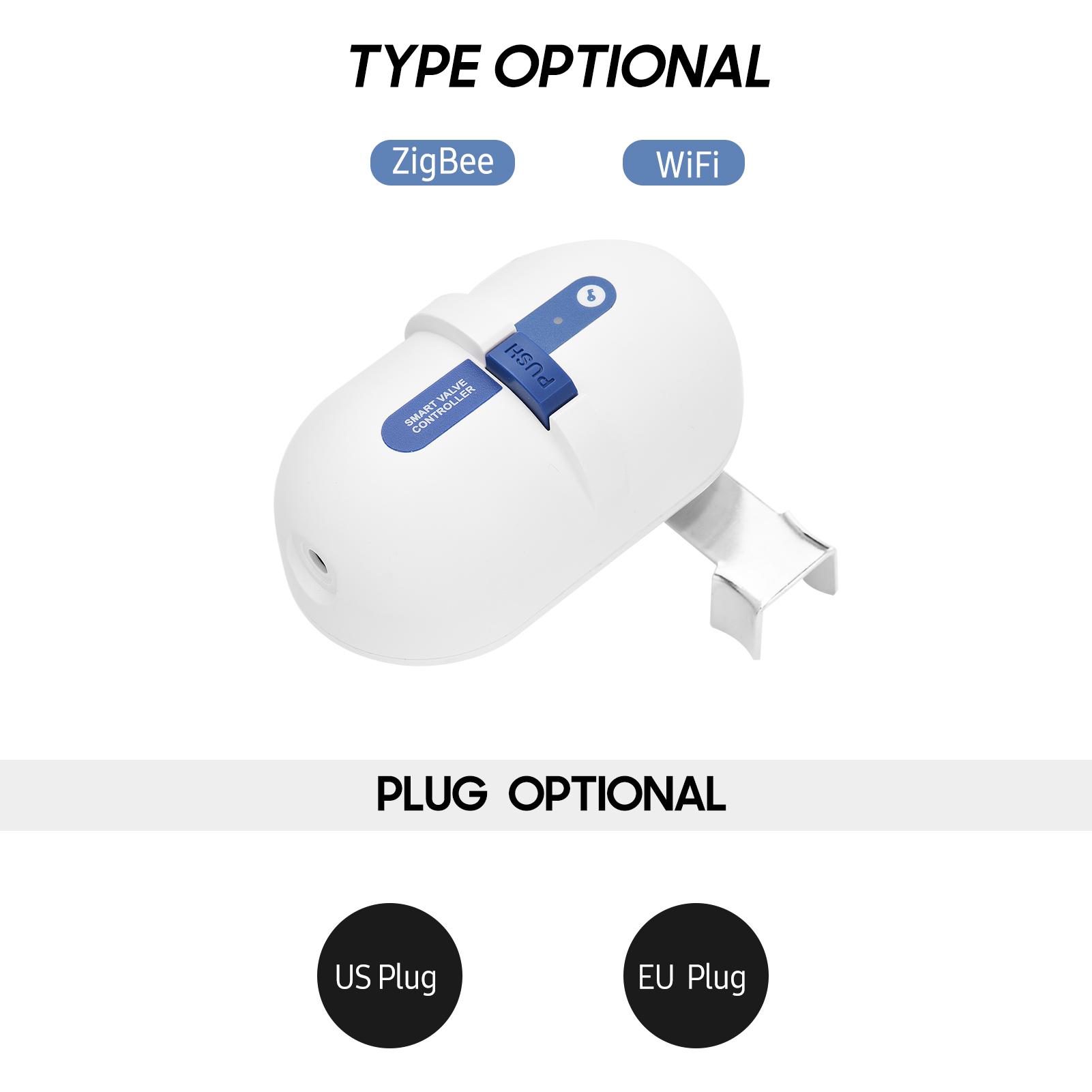WiFi Intelligent Valve Controller APP Remote Control Timer for OpeningCelsiusClosing Water Valve Fuel Gas Valve