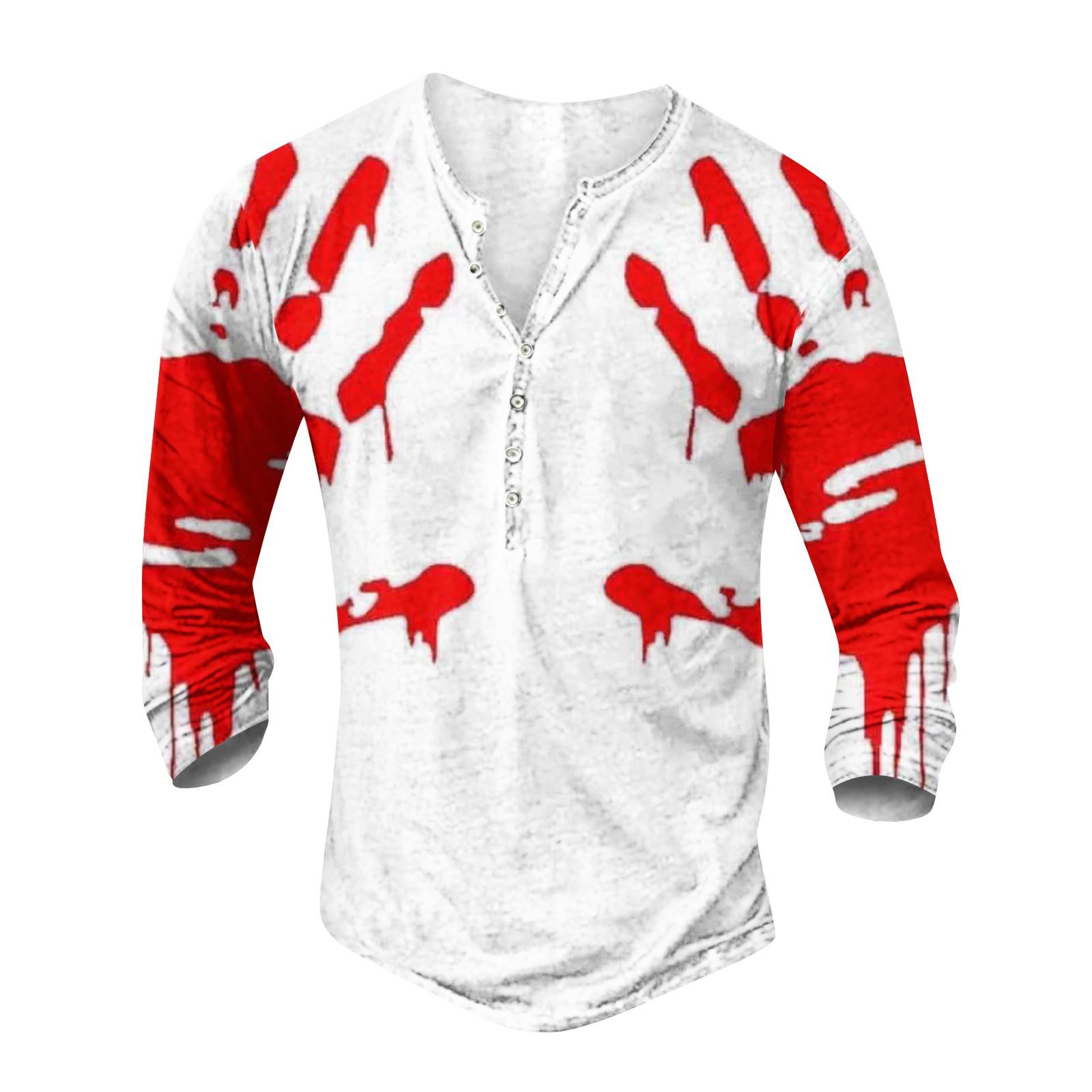 Мужская футболка с принтом на открытом воздухе — фото 5