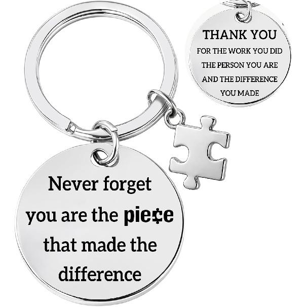 Inspirational Appreciation Gifts - Affirmation Reminder Keychain Encouragement Christmas Birthday Stocking Stuffers