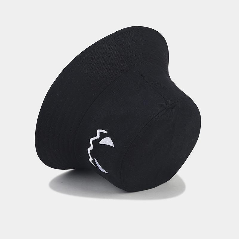 Halloween/Halloween decorative hat New grimace pumpkin embroidered bucket hat