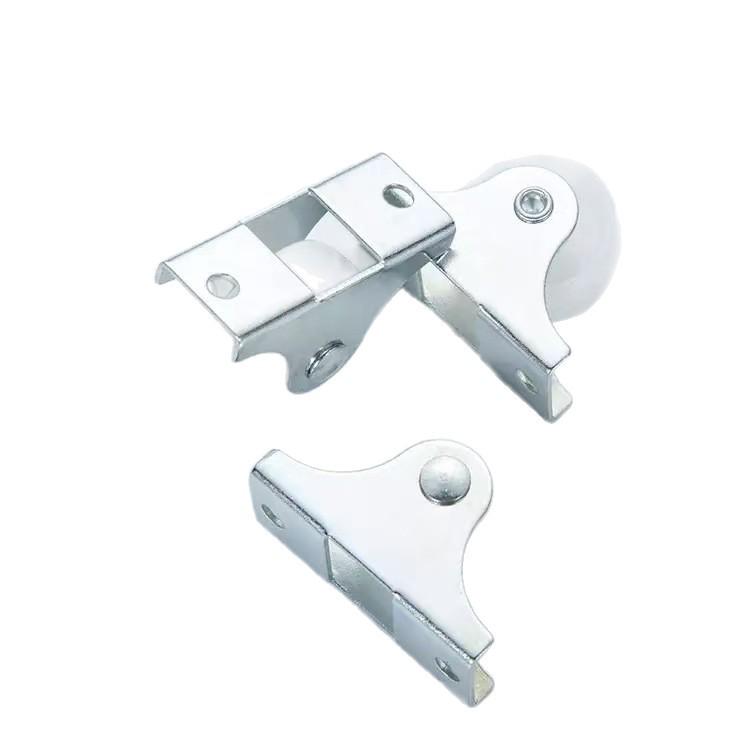 Directional White Furniture Caster: Plastic Fixed Wheel for Furniture Accessories
