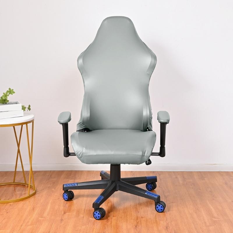 Color PU Gaming Chair Covers Stretchable Chair Slipcovers Enhances Durability and Chair Protections