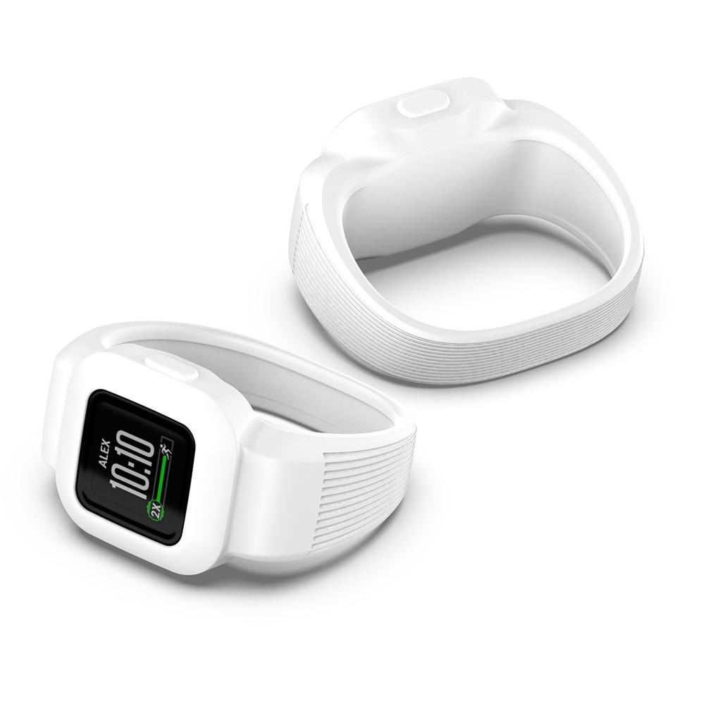 

Сменный силиконовый ремешок Solf, совместимый с браслетами Garmin vivofit JR 3 для детей белый