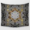 Gobelín do obývacího pokoje s pohovkou, mandala, nástěnný závěsný nástěnný tapiserie, bytové dekorace, gobelín do ložnice
