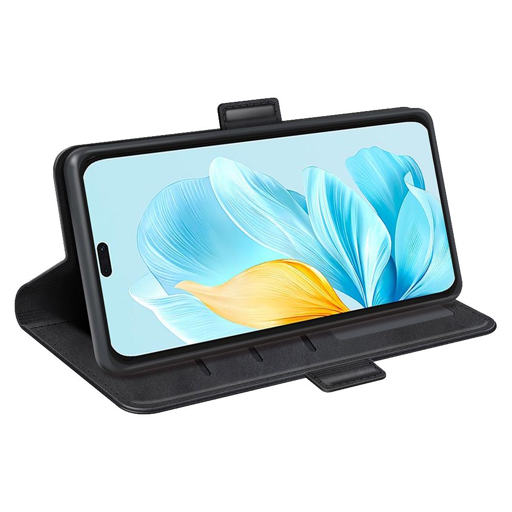 Para Honor 200 Lite Capa de Couro Carteira Capa de Telefone com Fechos Magnéticos Duplos