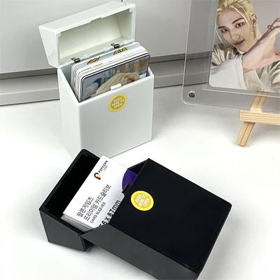 Plastic Card Holder 3 Inch Kpop Idol Star Game Card Storage Waterproof Collect Case Portable Men's Smoking Box EDC Boxes