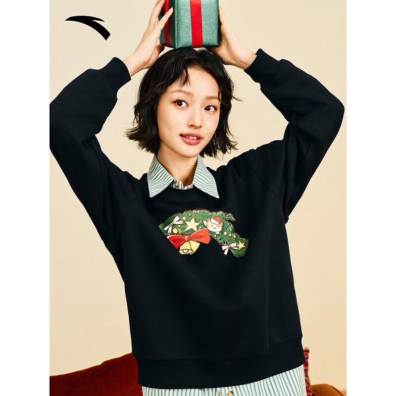 ANTA Women's Logo Pullover Sweatshirt