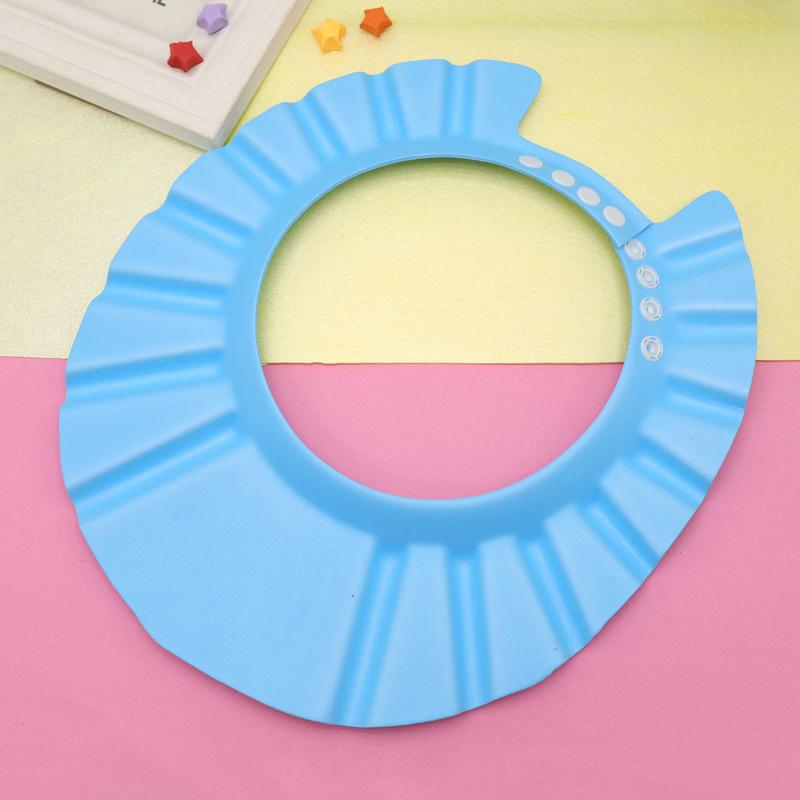 Mother & Baby 6-Style Adjustable Baby Bath Visor with Ear Protection for Children's Hair Washing