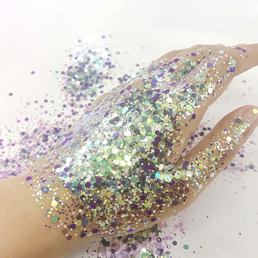 2022 Autumn&Winter Gorgeous Nail Accessories Sequins Bulk Glitter Powder Nail Stickers