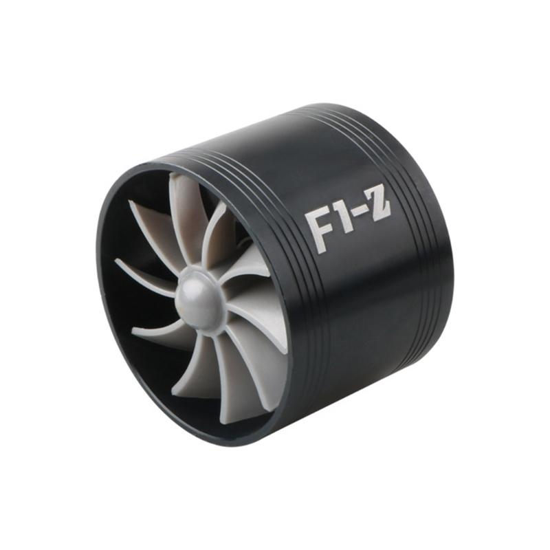 Universal Supercharger Car Turbo- Air Intake Turbine Gas-Fuel Saver Fan Turbine Single Propeller Air Intake Turbonator