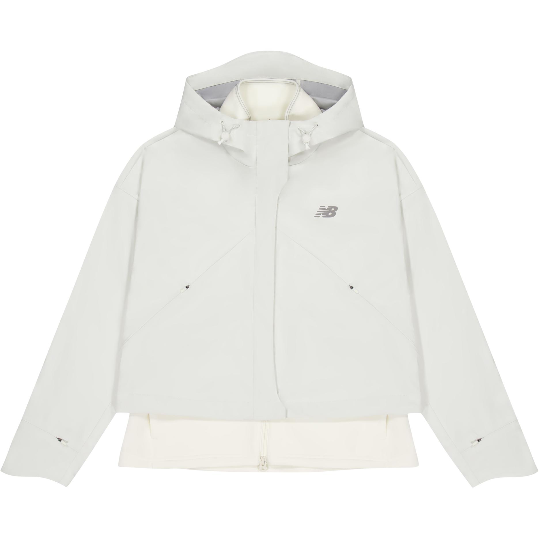 New Balance Jacket Women s Ivory White NAF14212-IV S
