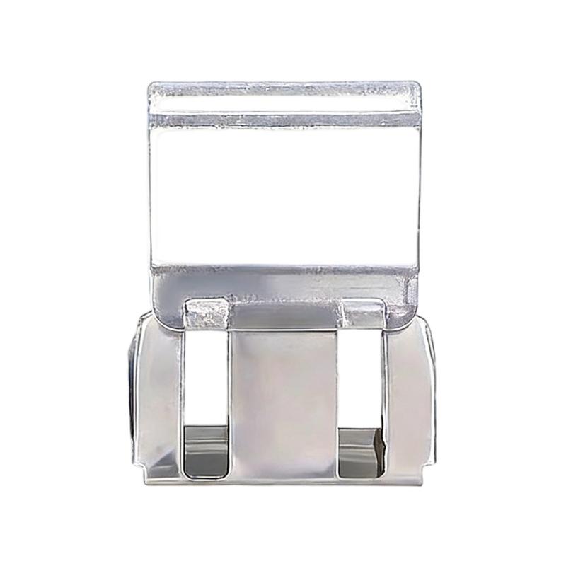 10Pcs Acrylic Pants Length Adjuster Clip Invisible Trouser Pants Shortener Clip for Jeans Pants Trousers to Make Shorter