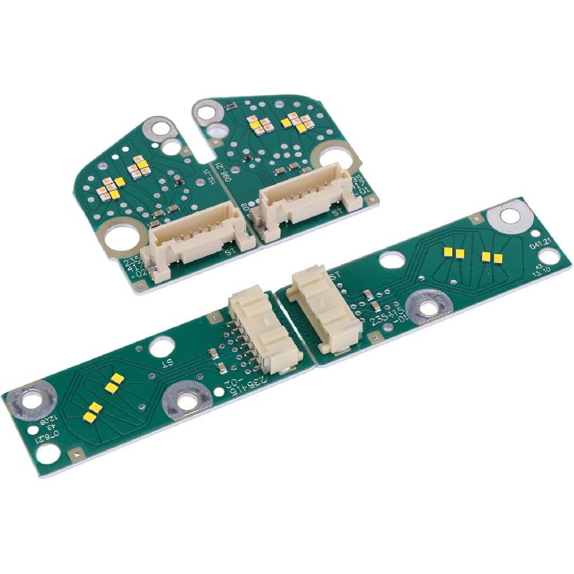 4PCS Yellow DRL LED Boards Compatible with BMW 5 Series F90 M5 G30 G31 2021-2023 Angel Eyes DRL LED Modules Board Stabilizer