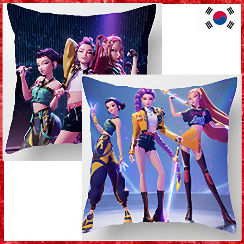 [K-Pop Demon Hunters] Character Cushion Pillow