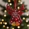 New Christmas Acrylic Friendship Hanging Pendants Ornaments Xmas Tree 2026 New Year Party Home Decoration DIY Gifts