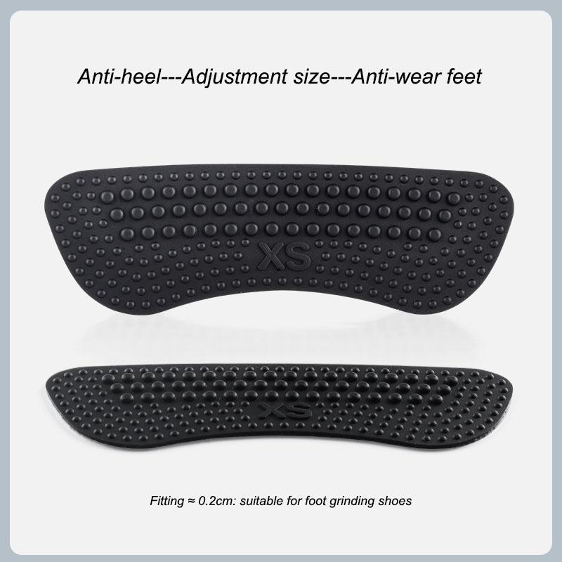 Adesivo per Tacco Protezione Tacco per Scarpe Cuscinetti Tacco Antiscivolo Inseri Tacco Antiscivolo Inserti Posteriori Scarpa in Silicone Cura del Piede per Donne Uomini