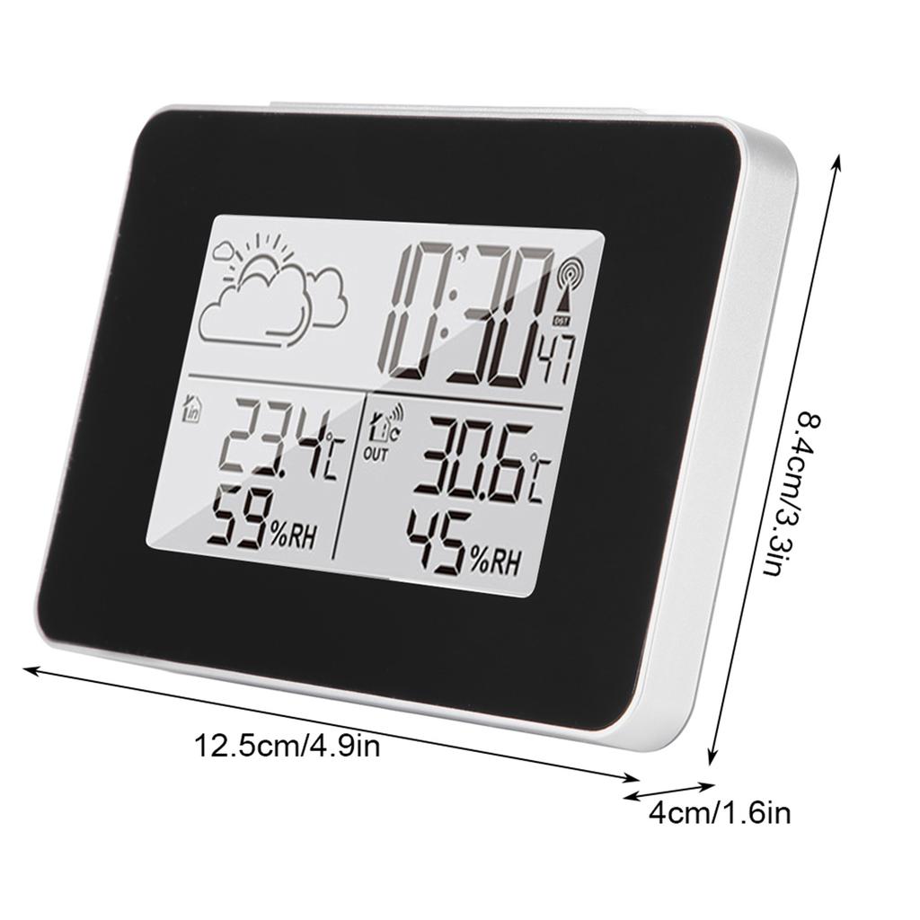 Alarm clock, with large LCD display
