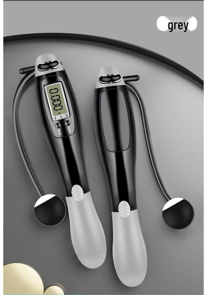 Electronic Smart Jump Rope with Steel Wire, Cordless Ball, and Counter for Men, Women, and Students