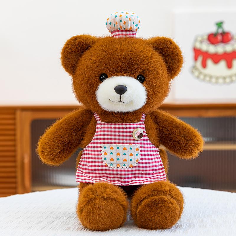 Love Variety Bear Plush Toy Wedding Gift Confession Teddy Bear Ring Doll