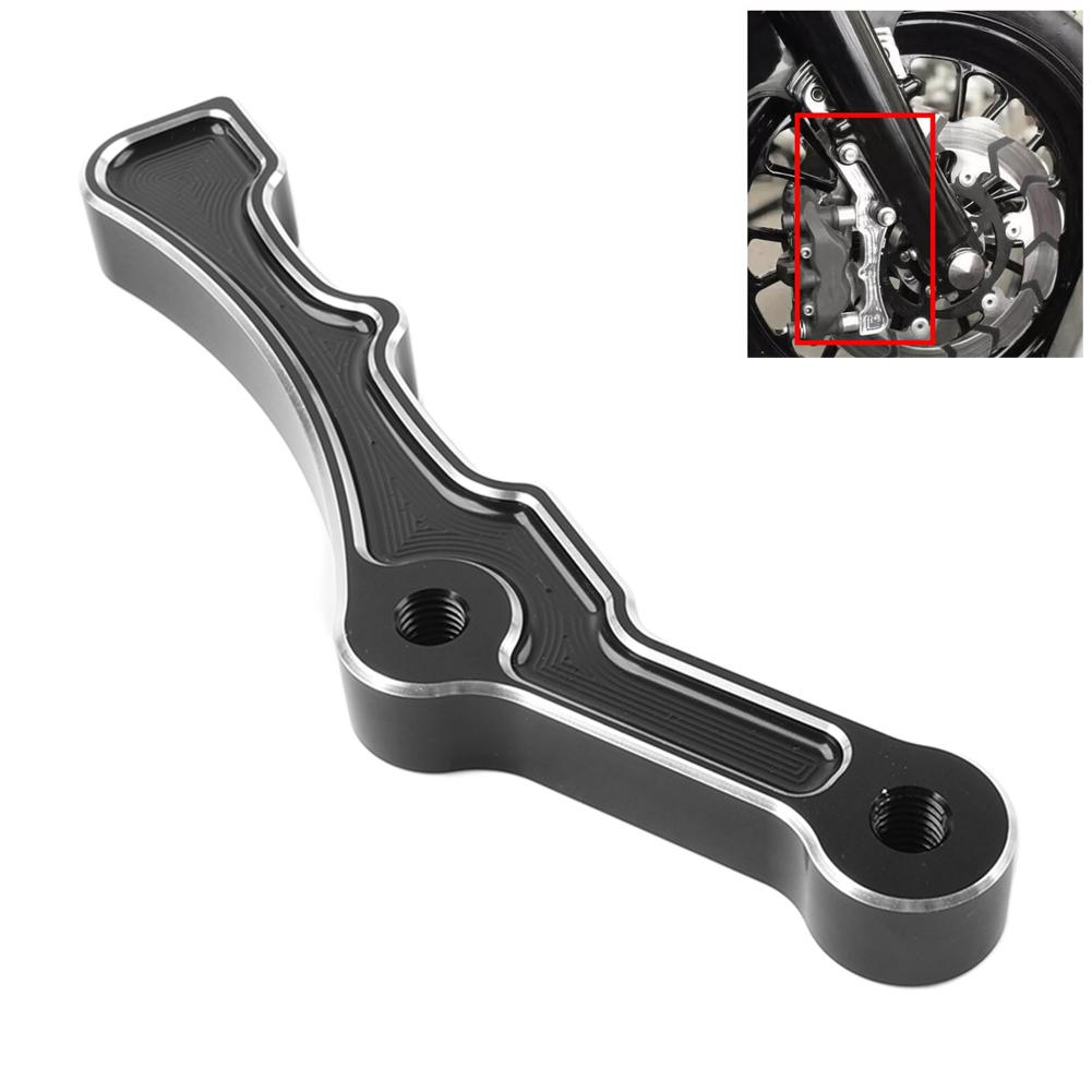 1Pc Motorbike Aluminum Radial Front Brake Caliper Mount Brake Caliper Bracket For Harley Davidson