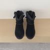 Women's Mid-Calf Bow Snow Boots - Plus Velvet, Thick Warm Cotton, Large Size Winter Footwear