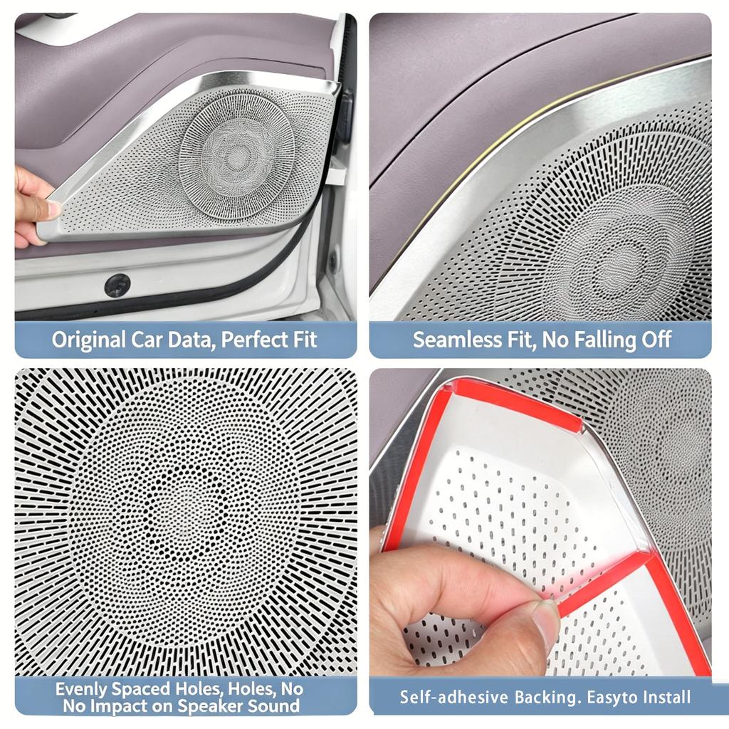 For NEW Zeekr 7GT Car Door Subwoofer Cover, Car Audio Protection Cover, Interior Modification