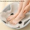 New Foot Scrubbing Machine for Washing Feet and Removing Dead Light Beige, Shower Room Floor Mat Silicone Lazy Foot Washing Scrubber