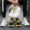 Übergröße Herrenschuhe Frühling und Herbst 2025 neue Mesh-Sportschuhe Mode Freizeitschuhe dicke Sohle Innenhöhe erhöhen Dad-Schuhe