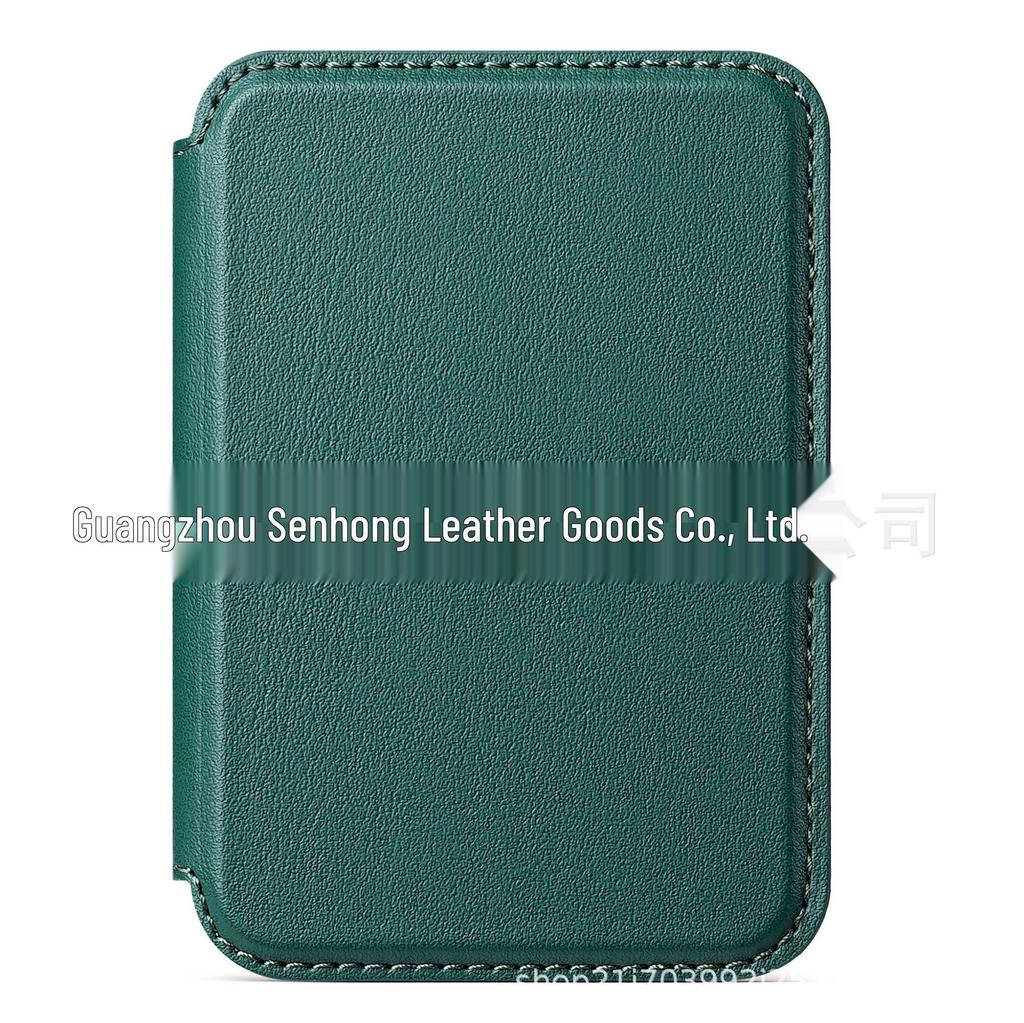 Portefeuille et support magnétique en cuir MagSafe pour iPhone