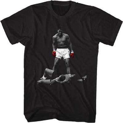 Muhammad Ali Whabam Czarny T-shirt dla dorosłych
