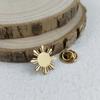 Sunflower Brooch, Gold-plated Suit Clothing Accessories, Decorative Small Accessories